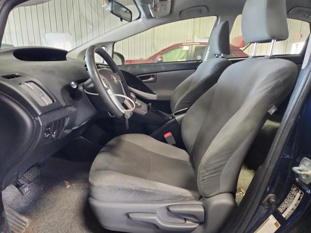 JTDKN3DU0C1508119 - 2012 TOYOTA PRIUS BLUE photo 7