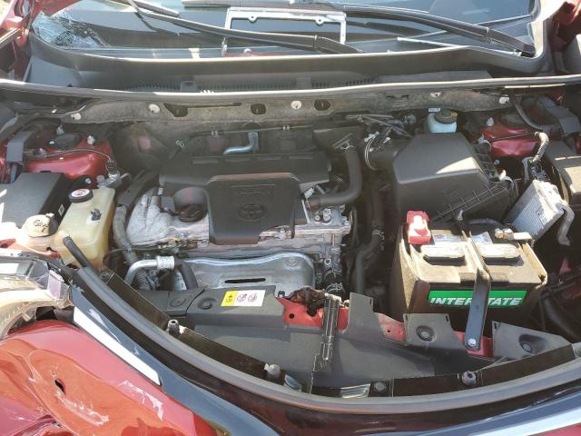 JTMBFREV9HJ174929 - 2017 TOYOTA RAV4 LE 红色 照片 12