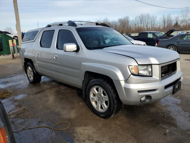 2HJYK16537H503920 - 2007 HONDA RIDGELINE RTL SILVER photo 4