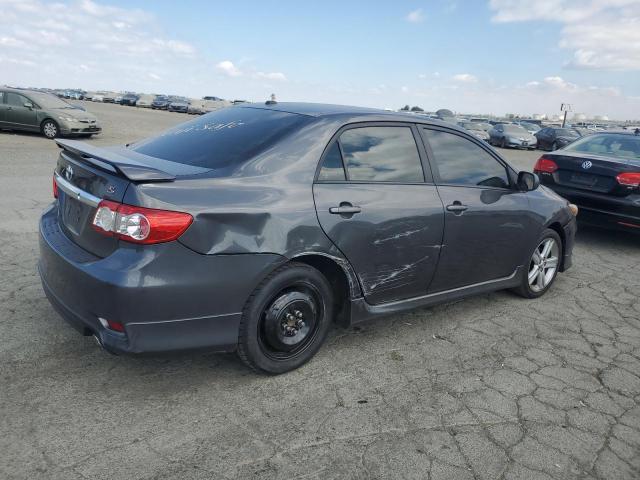 2T1BU4EE8DC021182 - 2013 TOYOTA COROLLA BASE Մոխրագույն լուսանկար 3
