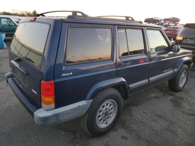 1J4FF48S81L530331 - 2001 JEEP CHEROKEE SPORT BLUE photo 3