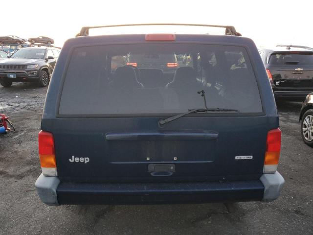 1J4FF48S81L530331 - 2001 JEEP CHEROKEE SPORT BLUE photo 6