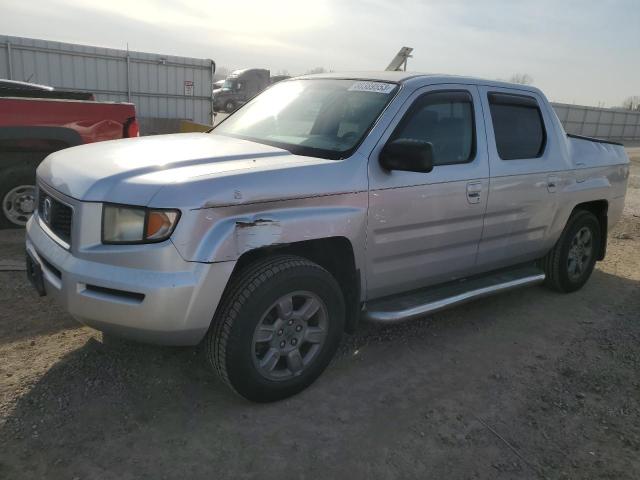 2HJYK16367H535114 - 2007 HONDA RIDGELINE RTX SILVER photo 1