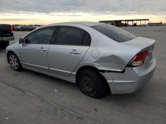 2HGFA1F50AH524392 - 2010 HONDA CIVIC LX SILVER photo 2