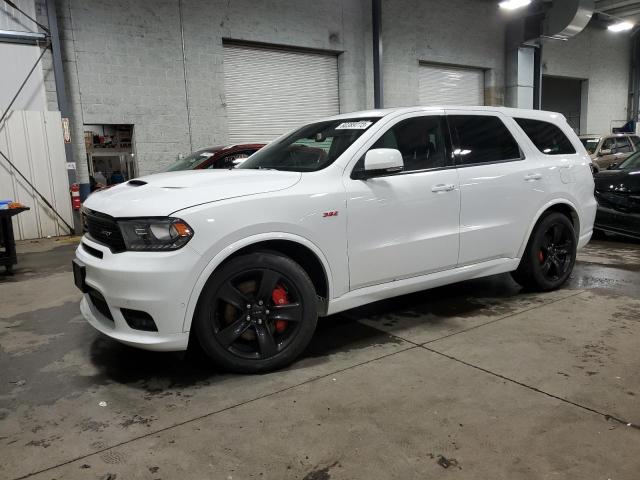 1C4SDJGJ2JC416326 - 2018 DODGE DURANGO SRT WHITE photo 1