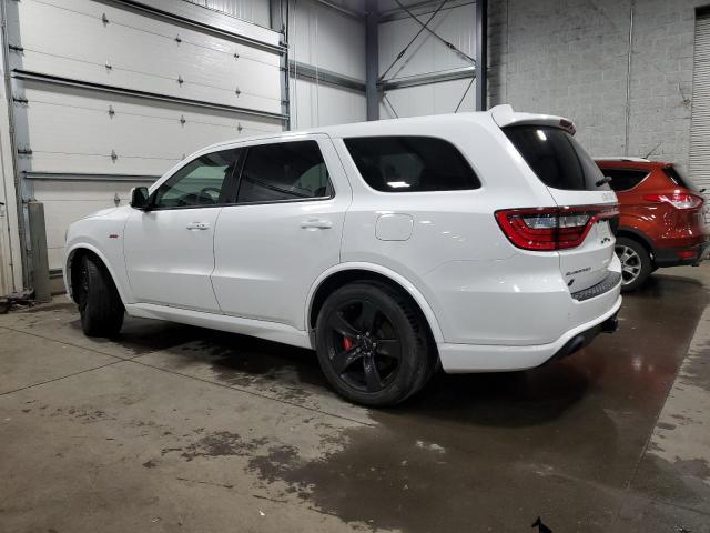 1C4SDJGJ2JC416326 - 2018 DODGE DURANGO SRT WHITE photo 2