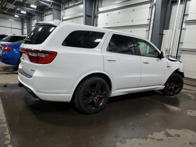 1C4SDJGJ2JC416326 - 2018 DODGE DURANGO SRT WHITE photo 3