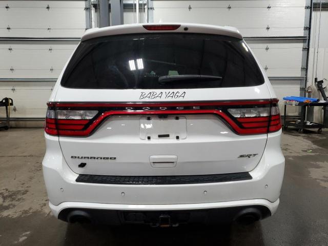 1C4SDJGJ2JC416326 - 2018 DODGE DURANGO SRT WHITE photo 6