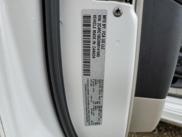 2C4RC1BGXNR141945 - 2022 CHRYSLER PACIFICA TOURING L თეთრი ფოტო 14