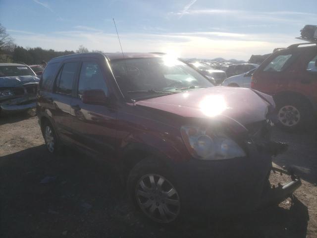 SHSRD78866U425577 - 2006 HONDA CR-V EX RED photo 4