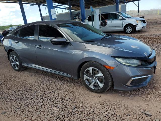 19XFC2F67KE211716 - 2019 HONDA CIVIC LX GRAY photo 4