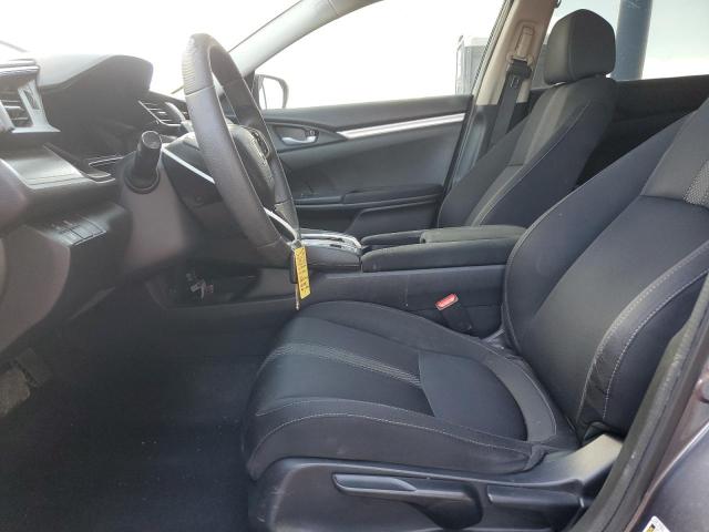 19XFC2F67KE211716 - 2019 HONDA CIVIC LX GRAY photo 7