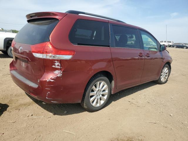 5TDJK3DC6DS062011 - 2013 TOYOTA SIENNA LE 勃艮第红 照片 3