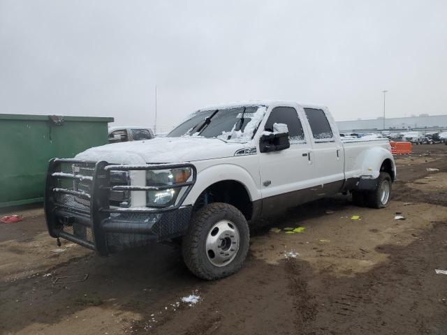 1FT8W3DT6FEB52531 - 2015 FORD F350 SUPER DUTY WHITE photo 1