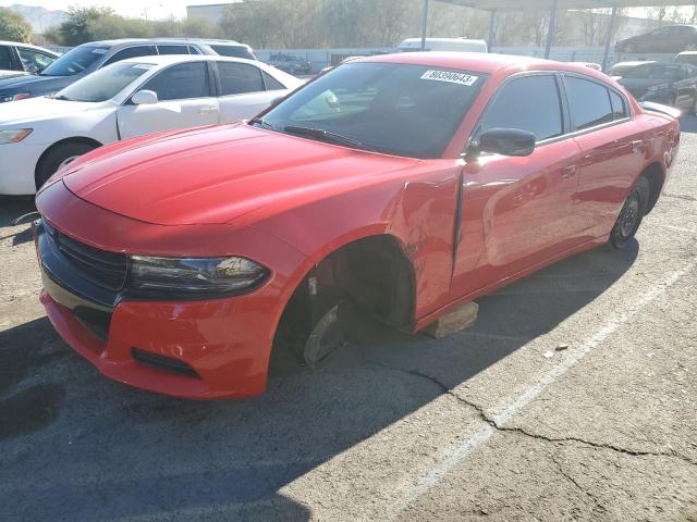 2C3CDXBG4MH600840 - 2021 DODGE CHARGER SXT RED photo 1