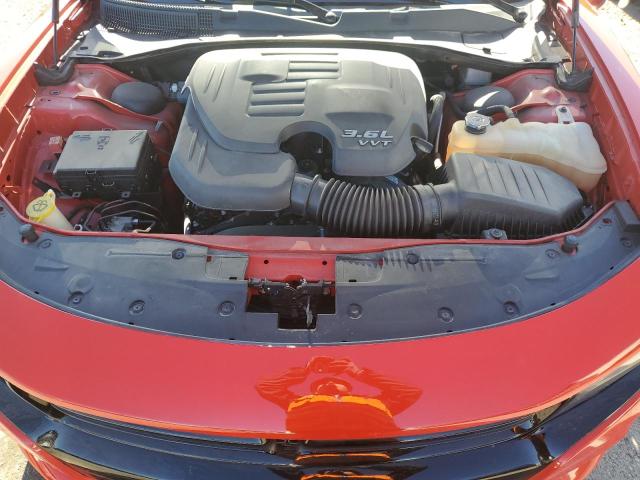 2C3CDXBG4MH600840 - 2021 DODGE CHARGER SXT RED photo 11