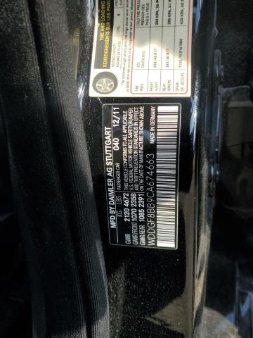 WDDGF8BB9CA674663 - 2012 MERCEDES-BENZ C 300 4MATIC BLACK photo 13