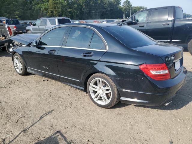 WDDGF8BB9CA674663 - 2012 MERCEDES-BENZ C 300 4MATIC BLACK photo 2