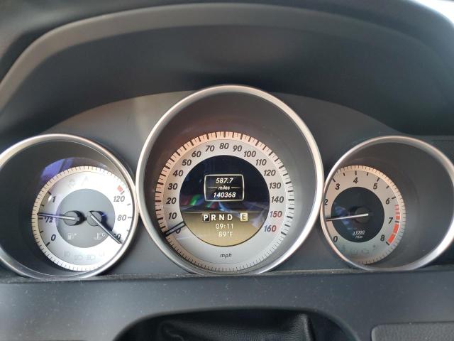 WDDGF8BB9CA674663 - 2012 MERCEDES-BENZ C 300 4MATIC BLACK photo 9