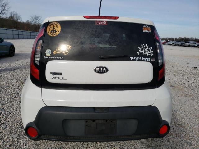 KNDJN2A2XE7100560 - 2014 KIA SOUL WHITE photo 6