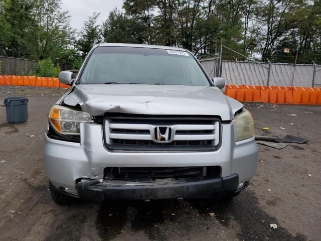 2HKYF18577H531684 - 2007 HONDA PILOT EXL SILVER photo 5
