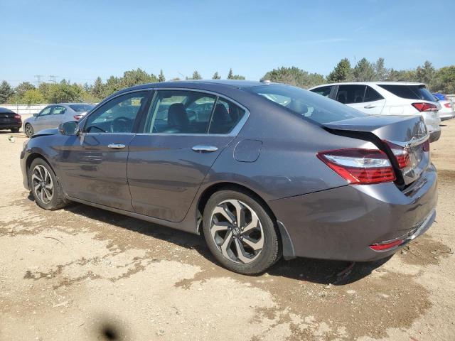 1HGCR2F85HA161978 - 2017 HONDA ACCORD EXL CHARCOAL photo 2