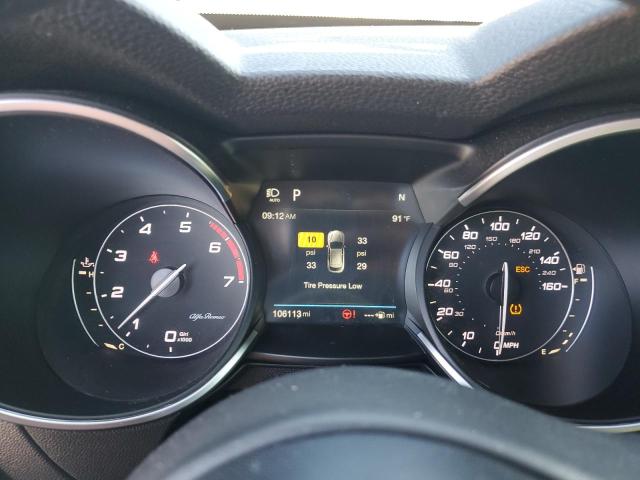 ZASFAKPN8J7B61085 - 2018 ALFA ROMEO STELVIO SPORT Чорний фото 9