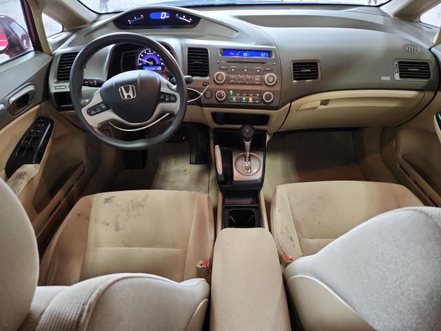 1HGFA16887L006262 - 2007 HONDA CIVIC EX RED photo 8
