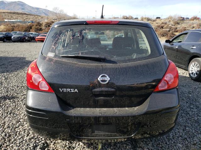 3N1BC1CP9AL363810 - 2010 NISSAN VERSA S BLACK photo 6