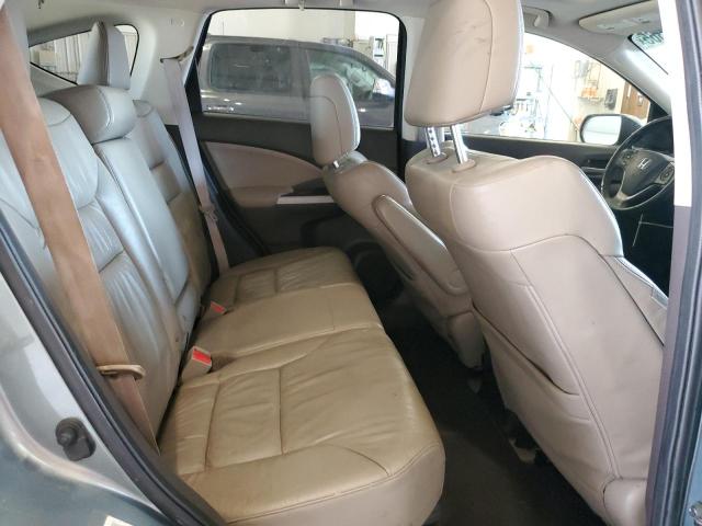 JHLRM4H74CC013845 - 2012 HONDA CR-V EXL GREEN photo 11