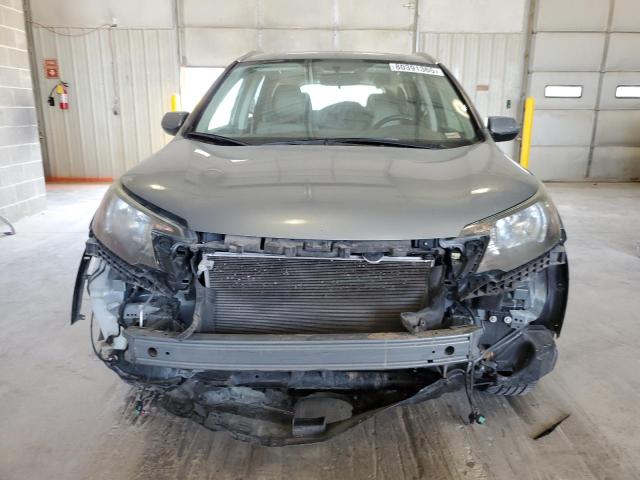 JHLRM4H74CC013845 - 2012 HONDA CR-V EXL GREEN photo 5