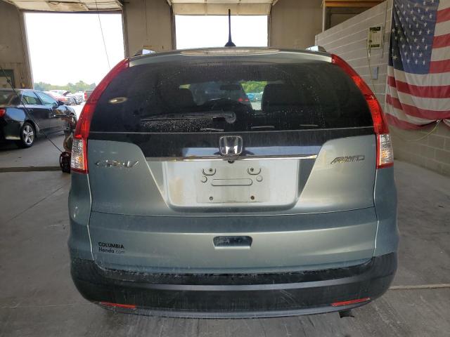 JHLRM4H74CC013845 - 2012 HONDA CR-V EXL GREEN photo 6
