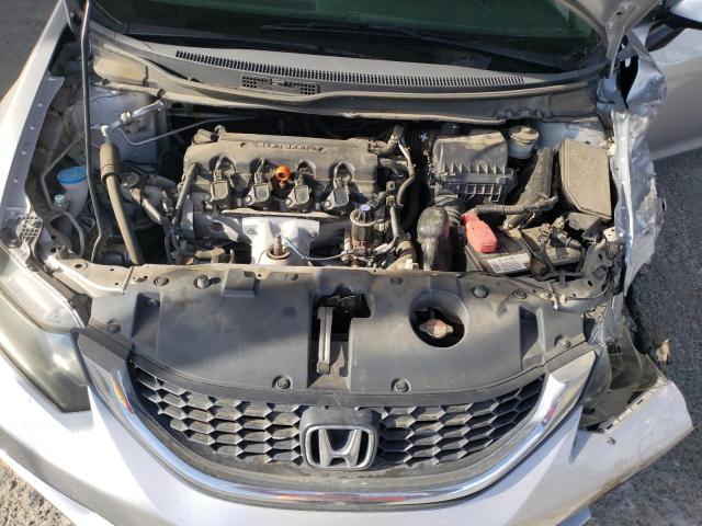19XFB2F55DE253654 - 2013 HONDA CIVIC LX SILVER photo 11