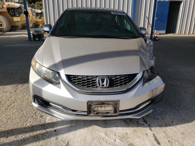 19XFB2F55DE253654 - 2013 HONDA CIVIC LX SILVER photo 5