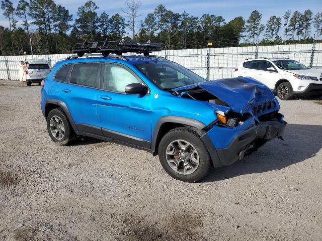 1C4PJMBX6KD105375 - 2019 JEEP CHEROKEE TRAILHAWK BLUE photo 4