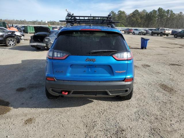 1C4PJMBX6KD105375 - 2019 JEEP CHEROKEE TRAILHAWK BLUE photo 6