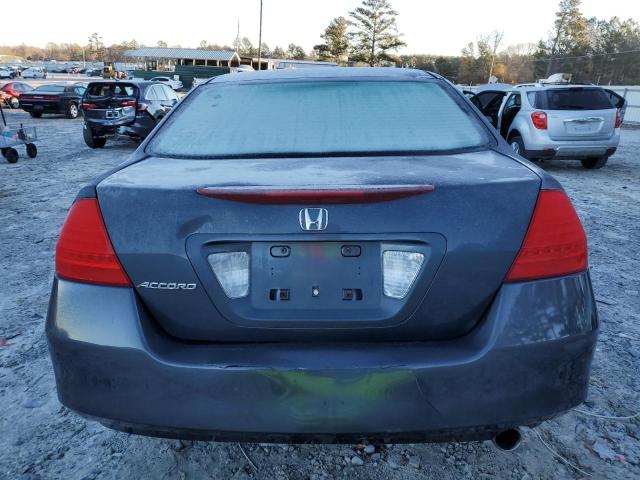 1HGCM56447A145623 - 2007 HONDA ACCORD LX BLUE photo 6