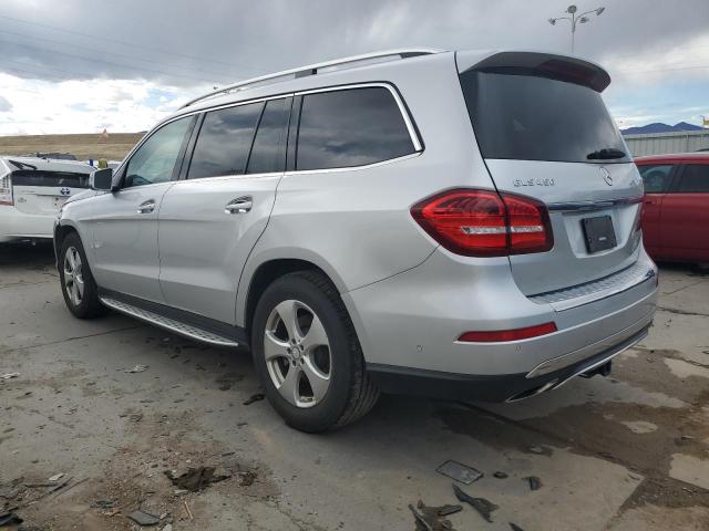 4JGDF6EE6HA742699 - 2017 MERCEDES-BENZ GLS 450 4MATIC SILVER photo 2