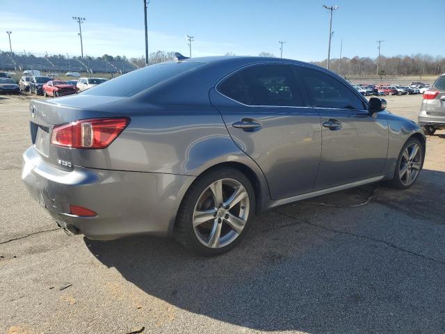 JTHBF5C20C2102309 - 2012 LEXUS IS 250 GRAY photo 3