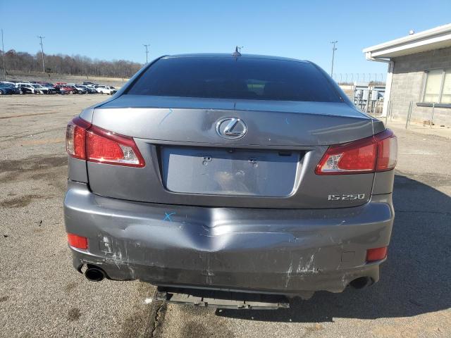 JTHBF5C20C2102309 - 2012 LEXUS IS 250 GRAY photo 6