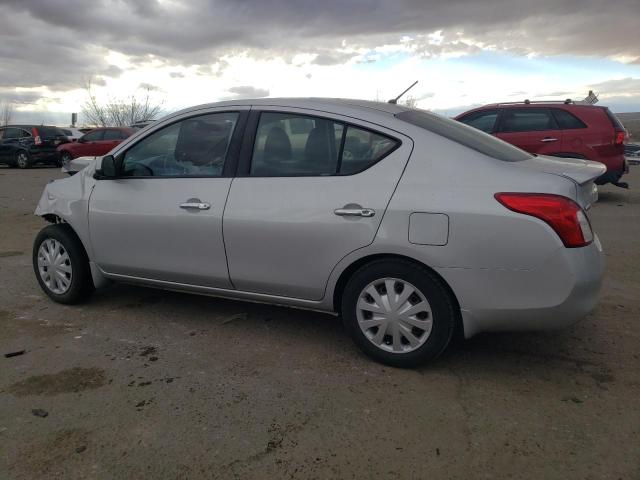 3N1CN7AP9CL889779 - 2012 NISSAN VERSA S SILVER photo 2