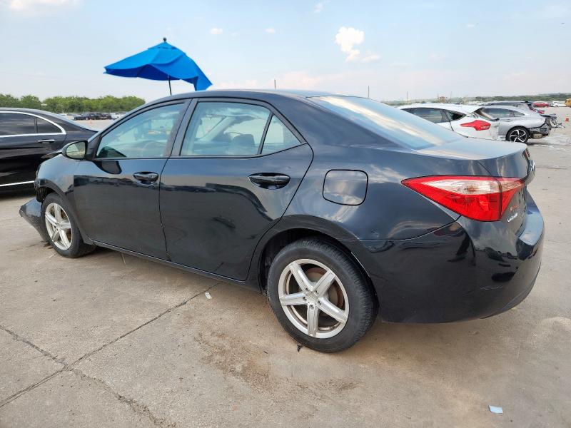 5YFBURHE3JP770671 - 2018 TOYOTA COROLLA L BLACK photo 2