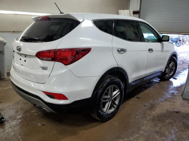 5NMZTDLB3JH093665 - 2018 HYUNDAI SANTA FE S WHITE photo 3