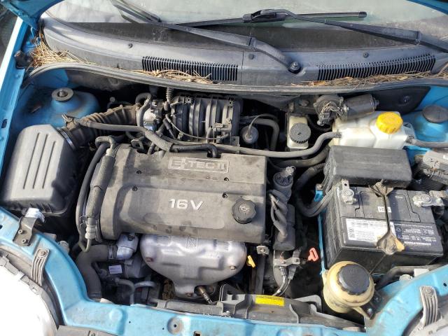 KL1TG666X6B646478 - 2006 CHEVROLET AVEO LT TURQUOISE photo 11