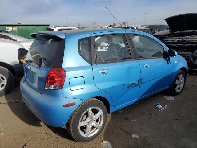 KL1TG666X6B646478 - 2006 CHEVROLET AVEO LT TURQUOISE photo 3