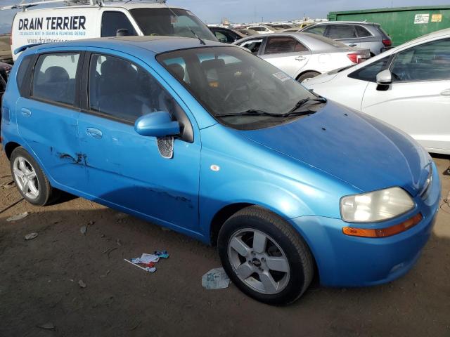 KL1TG666X6B646478 - 2006 CHEVROLET AVEO LT TURQUOISE photo 4