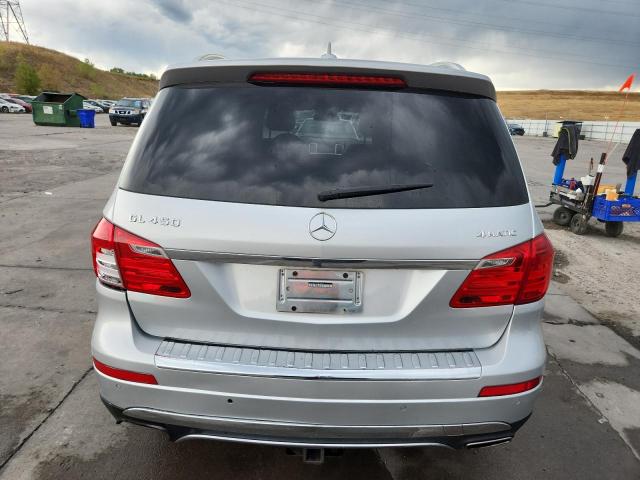 4JGDF6EE8FA533493 - 2015 MERCEDES-BENZ GL 450 4MATIC SILVER photo 6