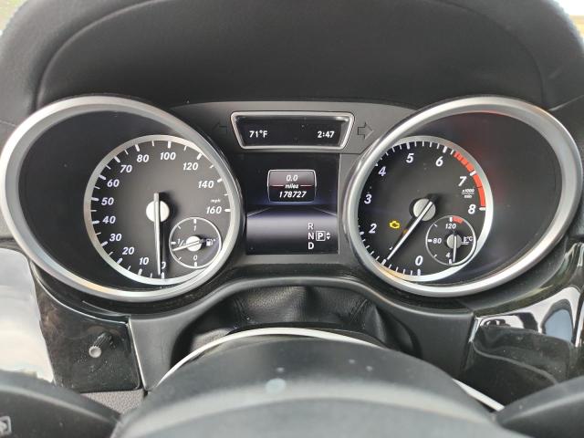 4JGDF6EE8FA533493 - 2015 MERCEDES-BENZ GL 450 4MATIC SILVER photo 9