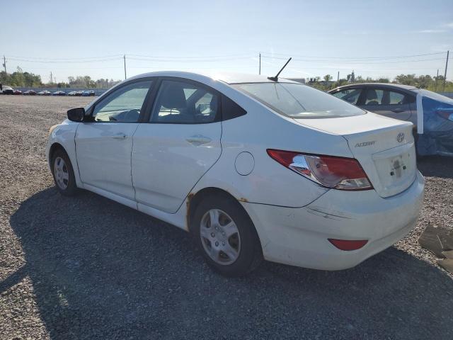 KMHCT4AEXGU953710 - 2016 HYUNDAI ACCENT SE WHITE photo 2