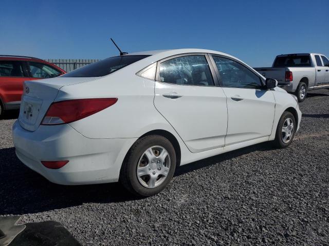 KMHCT4AEXGU953710 - 2016 HYUNDAI ACCENT SE WHITE photo 3